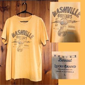 Vintage Nashville Guitars Luck Brand Tee